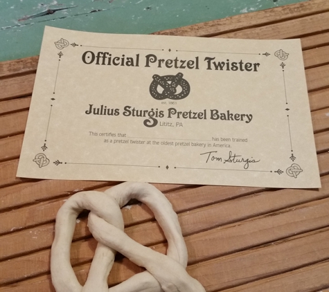 Julius Sturgis Pretzel Bakery - Lititz, PA