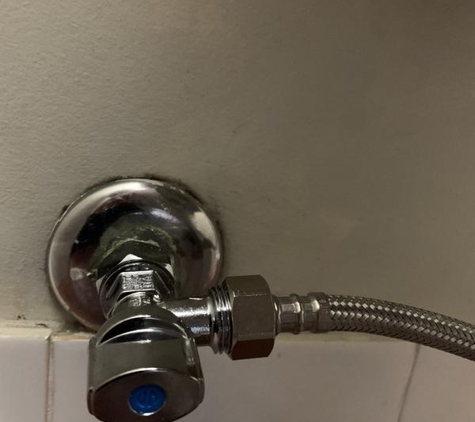 Reactive Plumbing & Electrical Newcastle - Mayfield West, NSW. New tap and hose from toilet.