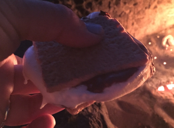 Huntington State Beach - Huntington Beach, CA. Fire pit smore's!