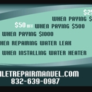 Manvel TX _Toilet Repair - Water Heaters