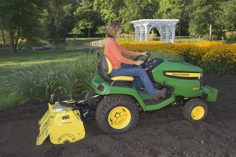 Smaller ag equipment can be used for home use. 