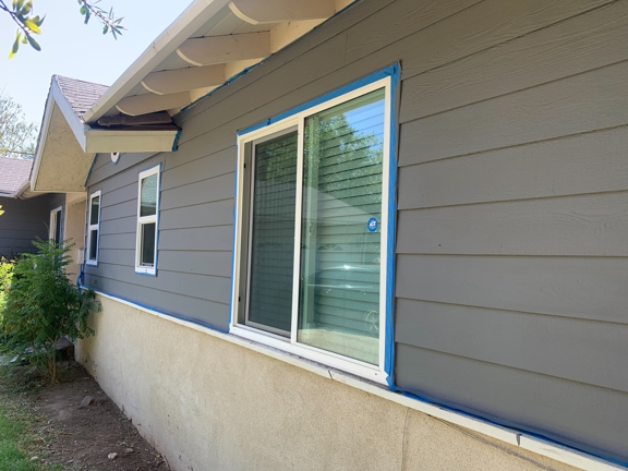 Vanguard Painting Services - Carlsbad, CA. Exterior Trim Painting - Dover Gray