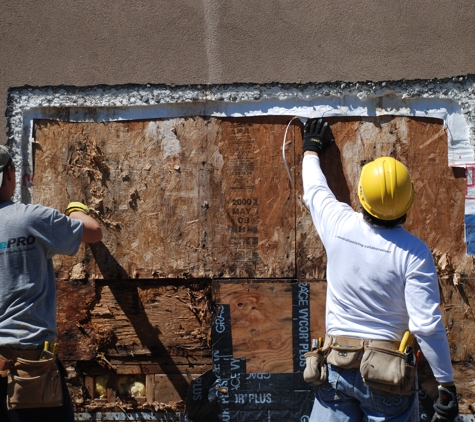 HomePRO - Fair Oaks, CA. Water Leak Repair on Stucco Home in Serrano - El Dorado Hills.