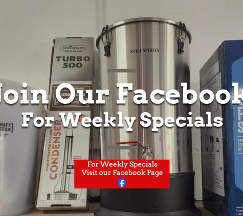 Home Brew HQ - Mornington, TAS. For Weekly Specials Visit our Facebook Page