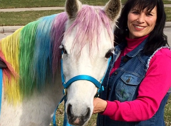 Chamberlin Pony Rides - Ann Arbor, MI. Rainbow My Little Pony Party