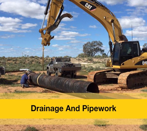 Keir Earthmoving - Terry Hie Hie, NSW. Drainage & Pipe work