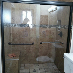 Meza's Windows - Montclair, CA. Sliding shower doors glass 1/4