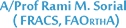 Sorial Rami Dr - Orthopaedic Surgery