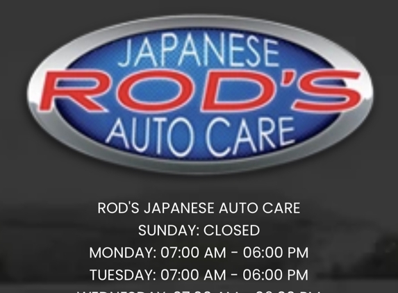 Rod's Japanese Auto Care - Bellingham, WA