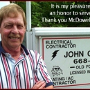 John C Hall Electric - Electricians