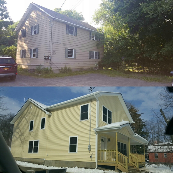 Cedar Construction - Wallkill, NY. My new beautiful house! Before and after!
