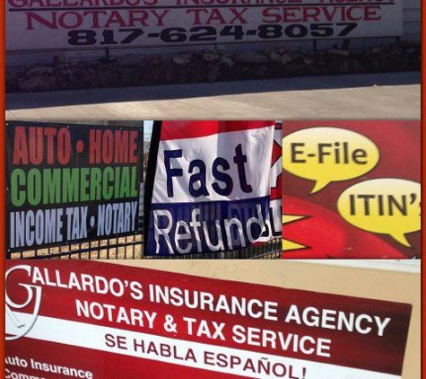 Gallardo's Insurance Agency Notary & Tax Service - Fort Worth, TX