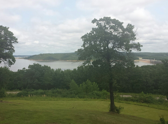 Keystone State Park - Mannford, OK. The view of Lake Keystone from the Community Building.  Just beautiful.