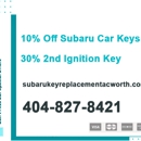 Subaru Key Replacement - Locks & Locksmiths
