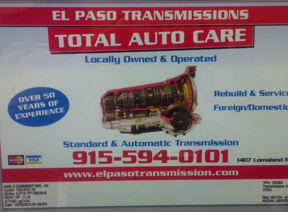 AAMCO Transmissions & Total Car Care - El Paso, TX