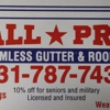 All Pro Seamless gutter and roofing gallery