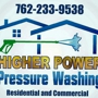 higher power pressure wash