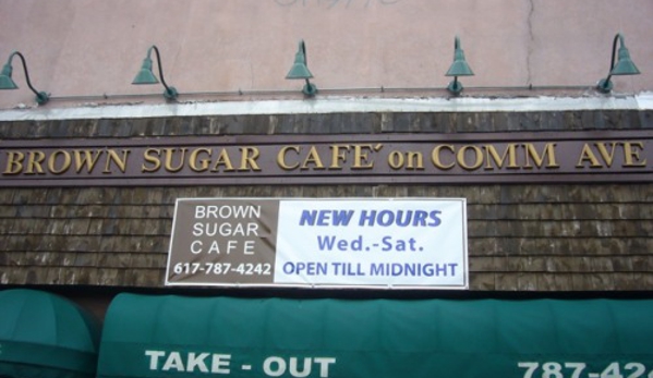 Brown Sugar Cafe - Boston, MA
