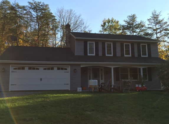 Burke Building & Remodeling LLC - Hollidaysburg, PA. Siding, soffit, fascia, gutter and garage door replacement.