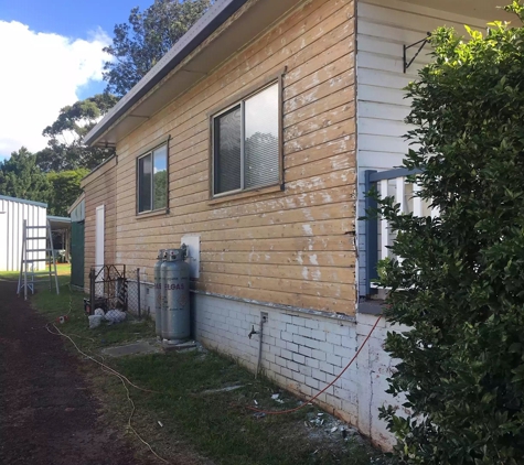 Bradford Painting Contractors - Oxenford, QLD. Before - Proper preparation is the key