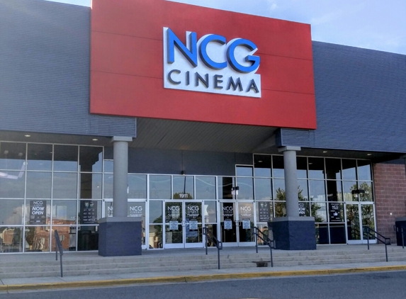 NCG Cinema Monroe - Monroe, NC. Been open now several months. But the poster holders for movies showing or coming are still a solid black and blank.