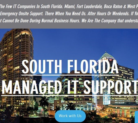 Expert Turnkey Managed IT Support - Pompano Beach, FL