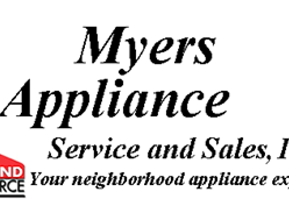 Myers Appliance Service and Sales Inc - Ravenna, OH