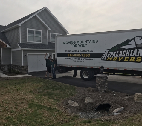 Appalachian Movers LLC - State College, PA. Ready to unload