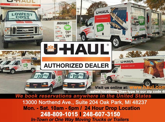 UHaul Authorized Dealer - Oak Park, MI