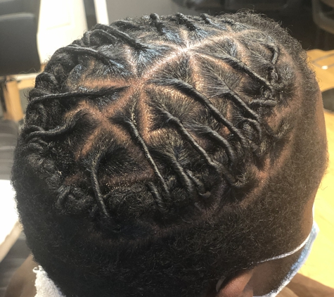 Nue Image Beauty Salon - Denton, TX. Starter loc and style