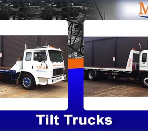 Mildura Cranes & Access - Broken Hill, NSW. Tilt Trucks