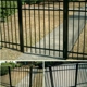 Black Aluminum Fence