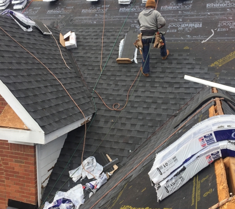 MDJ Roofing & Construction - Lawrenceville, GA. MDJ installing architectural roofing shingles