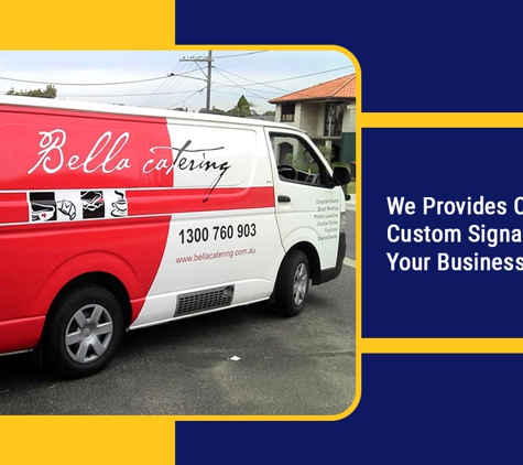 Hunt Signs - Maroubra, NSW. We Provides Cost-Effective Custom Signage For Your Business Or Event