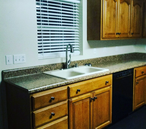 Arrow Home Services, LLC - Maiden, NC. Installed new kitchen countertops, sink, faucet, and dishwasher. 