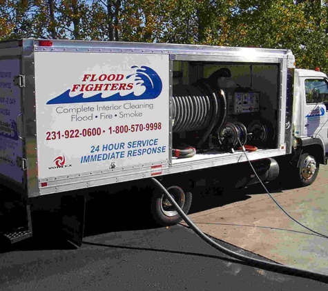 Flood Fighters - Traverse City, MI. truck-mounted steam extraction
