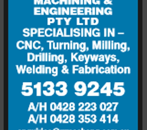 R & R Machining & Engineering Pty Ltd - Morwell, VIC. Call Us Today