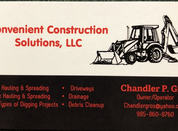 Convenient Construction Solutions, LLC - Houma, LA