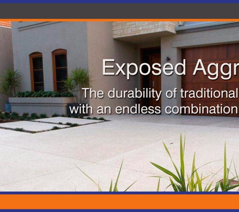 Metro Concrete. Exposed Aggregate
