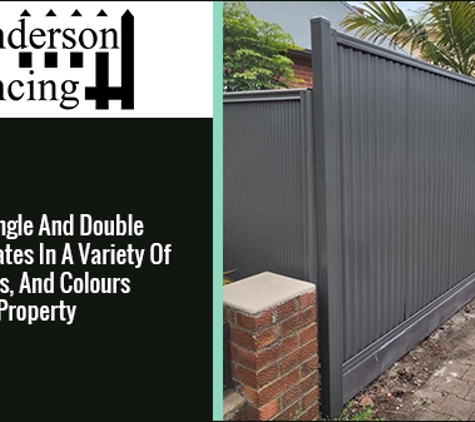 Sanderson Fencing. Good Neighbour Fencing Is An Excellent Option For Customers Seeking A Clean, Minimalist Approach To Their Fencing