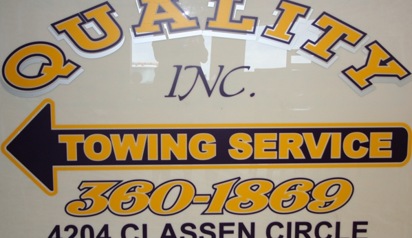 Quality Towing Service Inc - Norman, OK