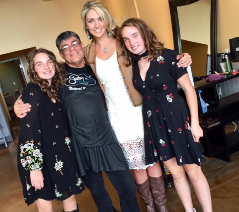Salon Prospect - Longmont, CO. Aniceto making my and my stepdaughters' special day even more special! He was so loving to us and made us all feel beautiful and special!