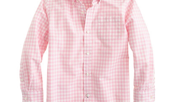 Lil Heartz LLC - Kew Gardens, NY. Pink Gingham Button Down