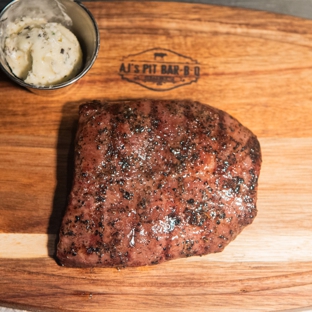 AJ's Pit Bar-B-Q Steakhouse - Denver, CO. Flat Iron (8oz)

Tender and well-marbled with a classic beef taste.