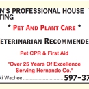 Dawn's Professional House Sitting - Pet Sitting & Exercising Services