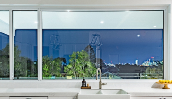 Bradnam's Windows & Doors - Bungalow, QLD. White Aluminium Sliding Window