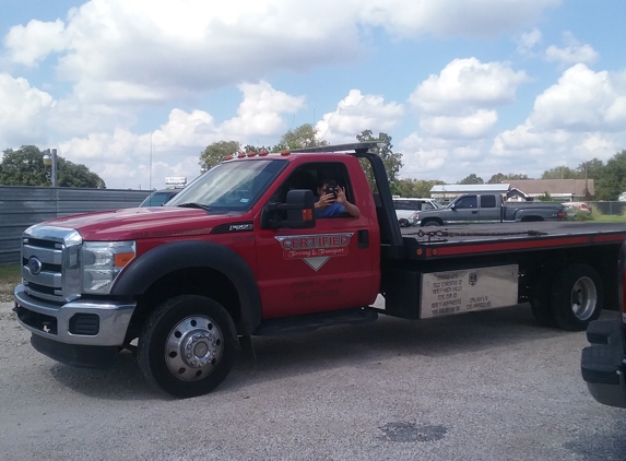 CERTIFIED TOWING AND RECOVERY - Houston, TX