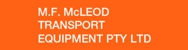 M F McLeod Transport Equipment Pty Ltd - Caravan & Camper Trailer Repairs