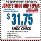 Jorge's smog Check
