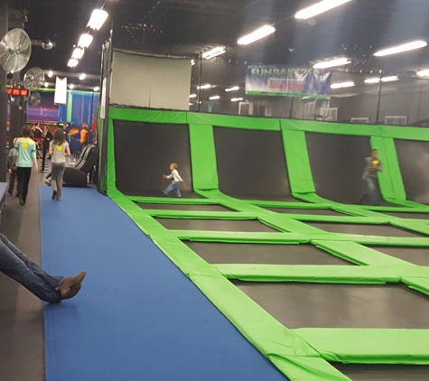 The wAIRhouse Trampoline Park - Salt Lake City, UT. Main bouncing area